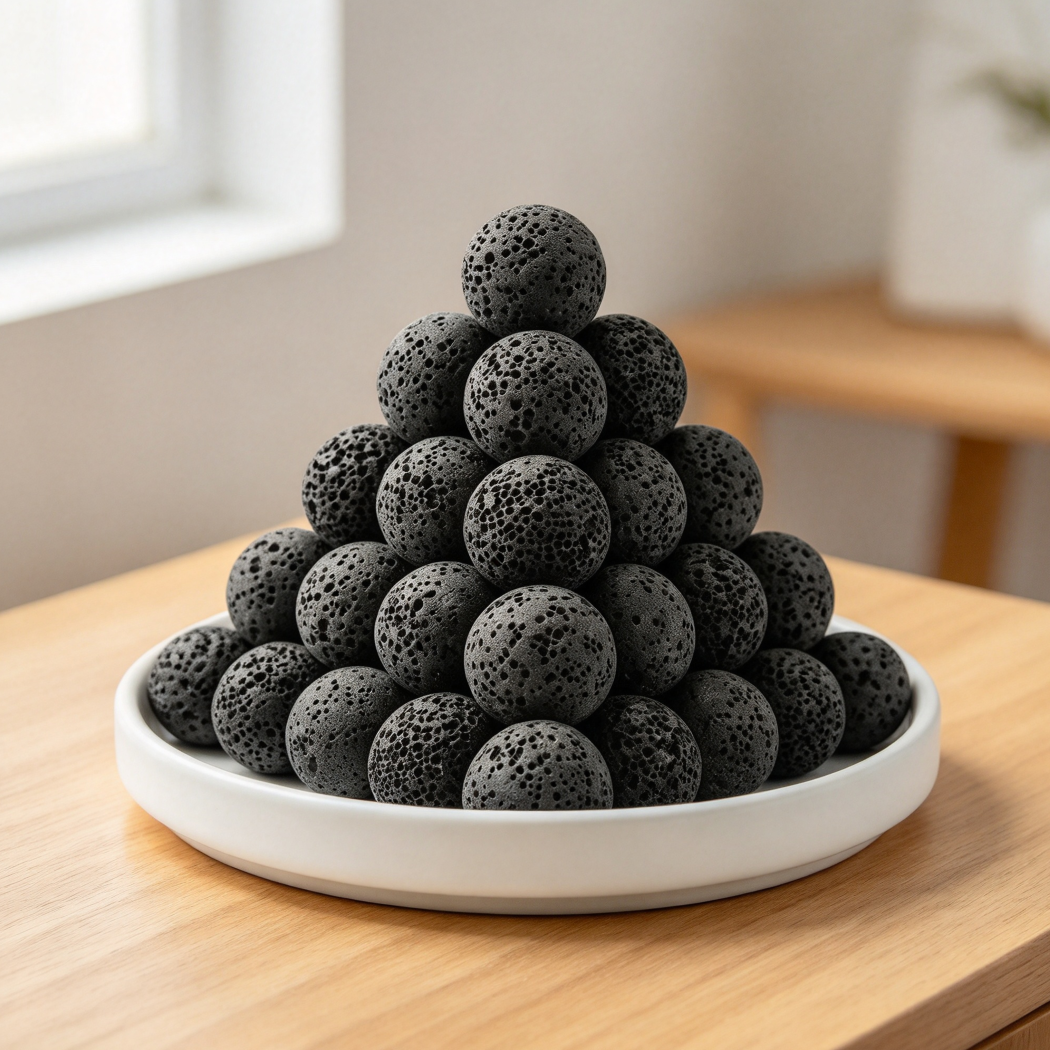 20-Piece Mini Natural Lava Rock Diffuser Stones - Image 2