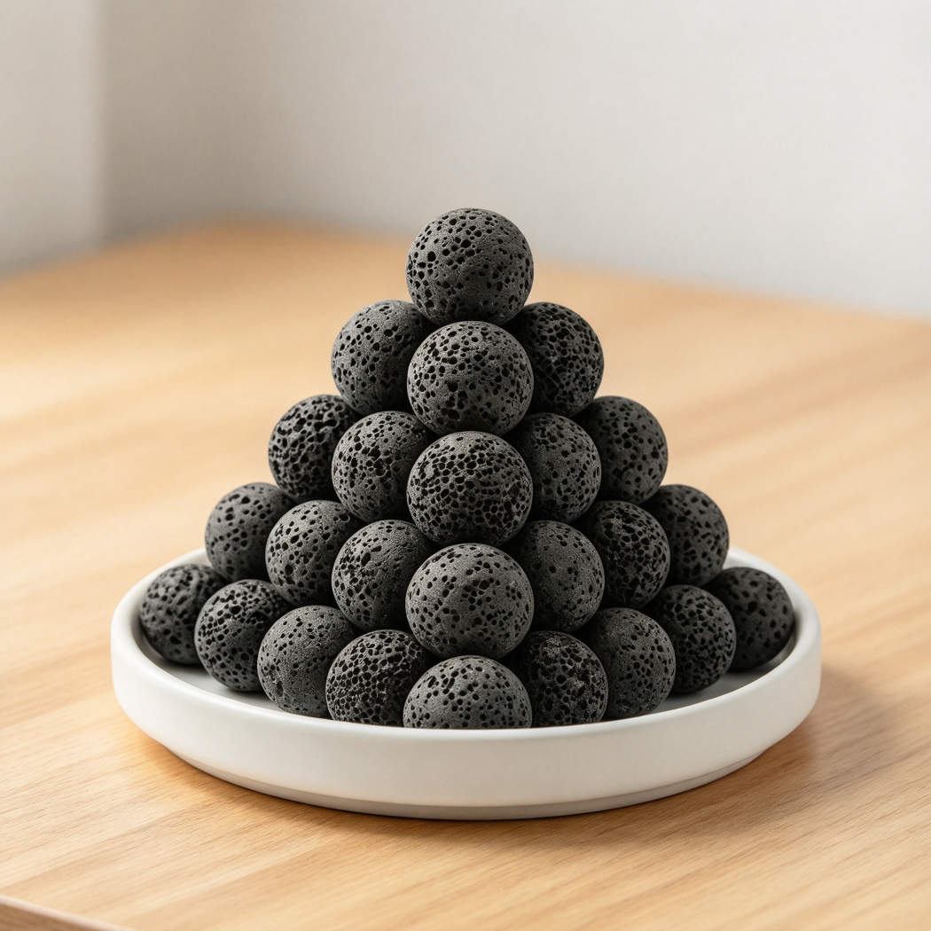 20-Piece Mini Natural Lava Rock Diffuser Stones
