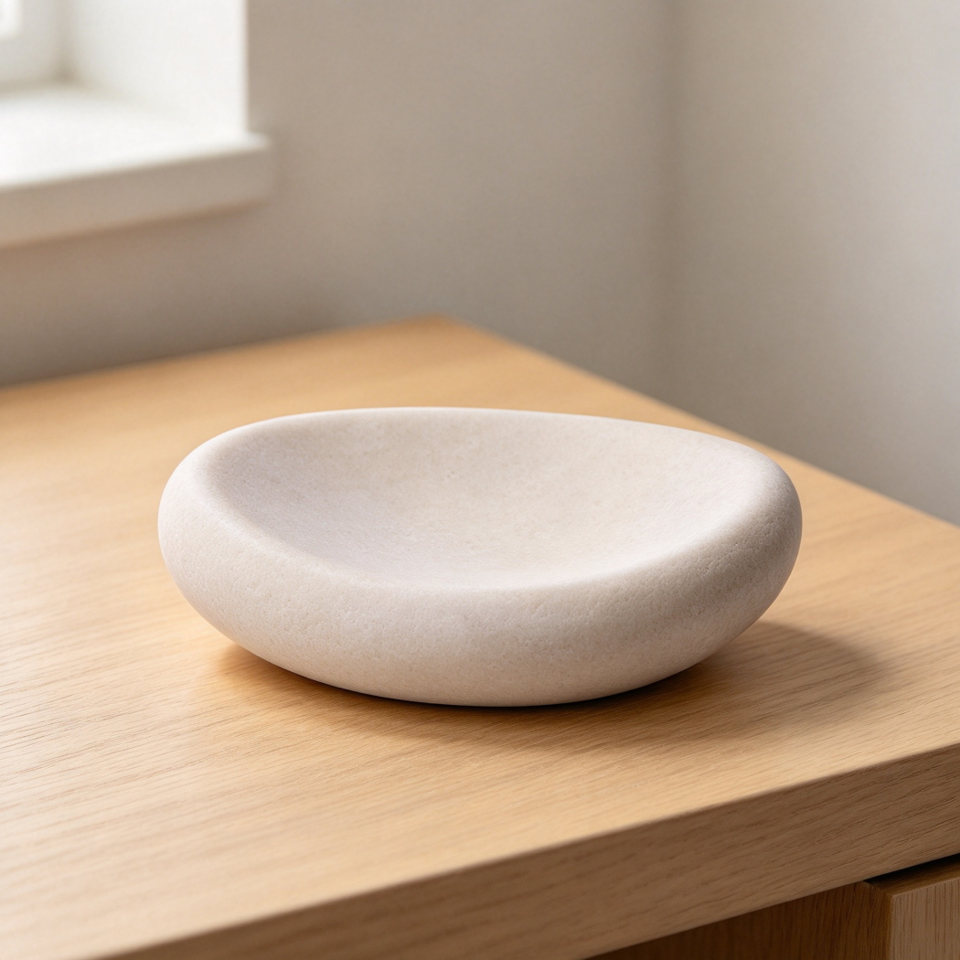 Pebble Handcrafted Stone Waterless Aroma Diffuser