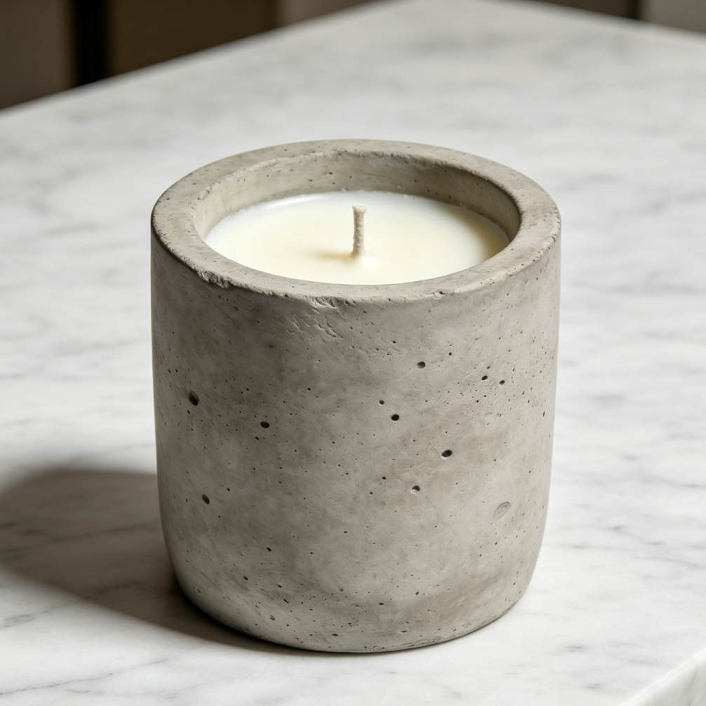 Ocean Jelly Wax Seashell Candle