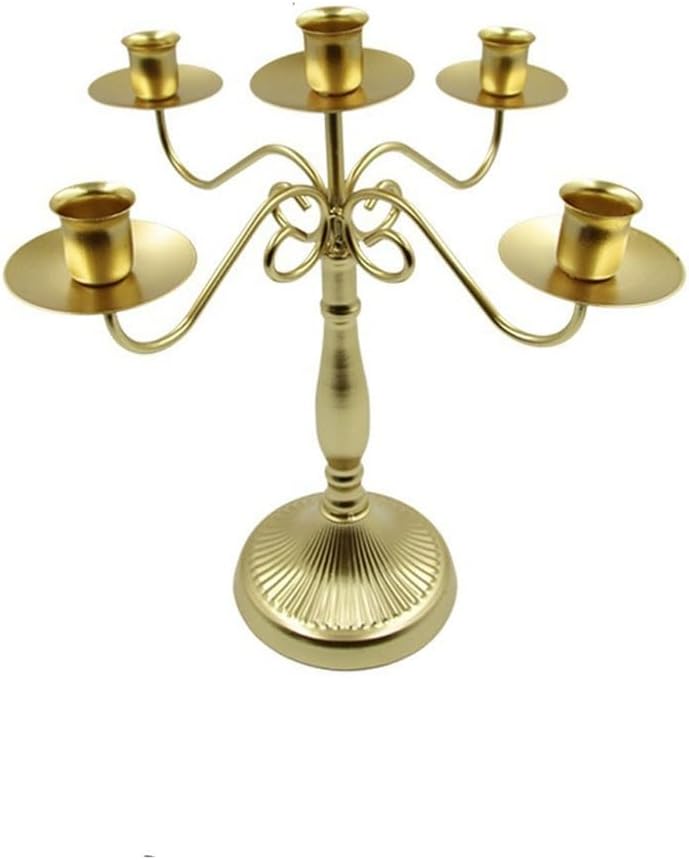 Vintage Romantic Multi-Head Candle Holder Decor