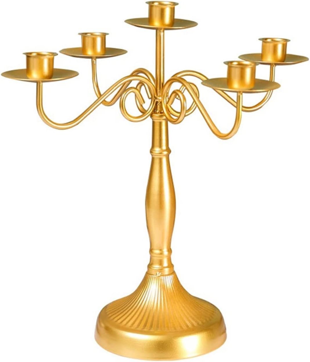 Multi-Head Antique Table Candlestick Romantic Decor