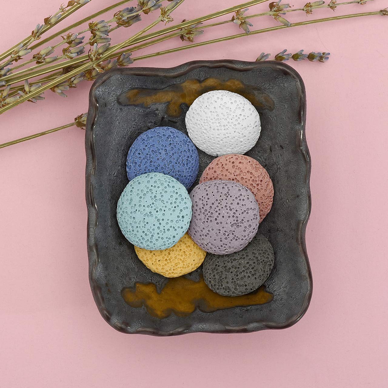 Lava Rock Stone Aromatherapy Essential Oil Diffuser - Image 2
