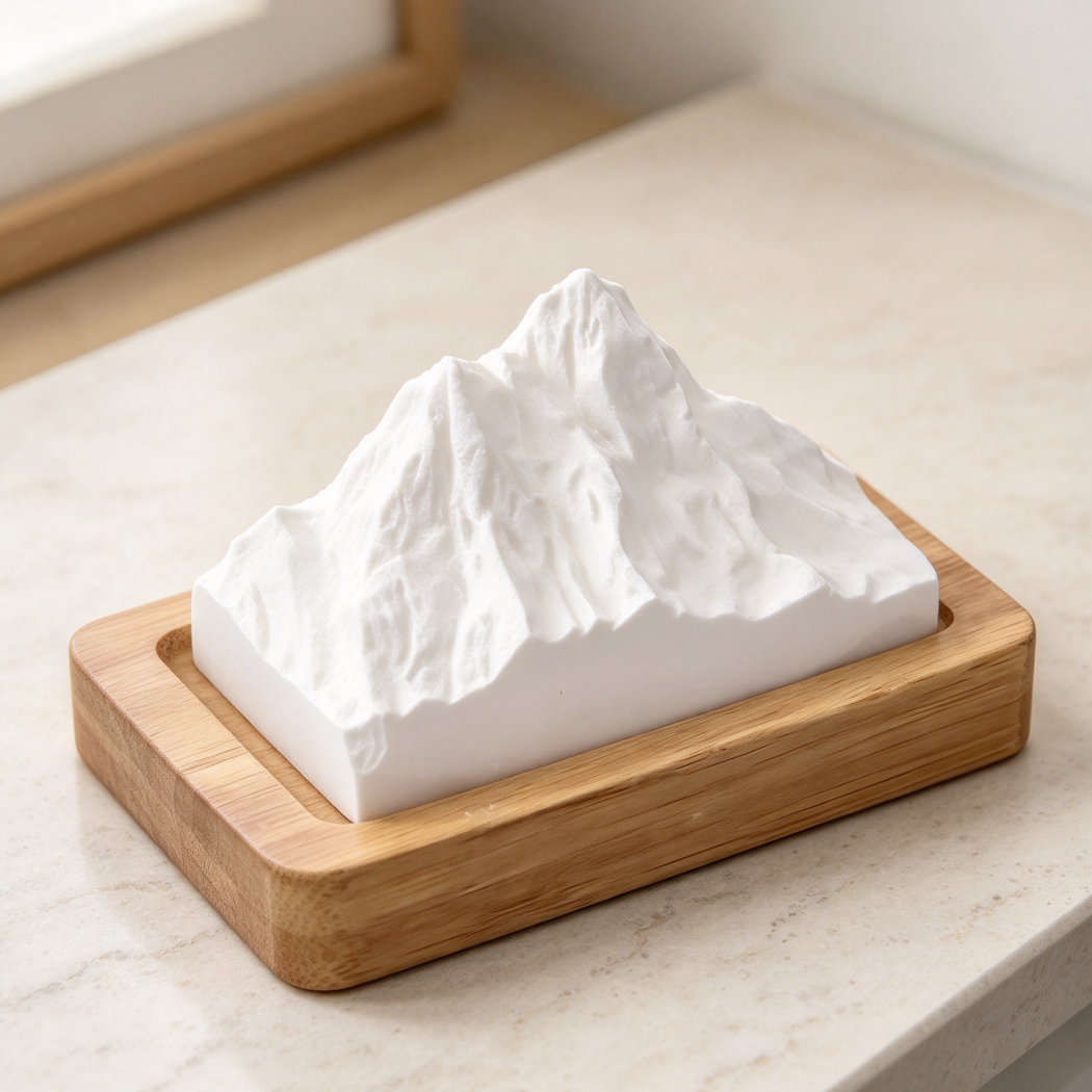 3-Piece Snow Mountain Passive Oil Diffuser Stone Set
